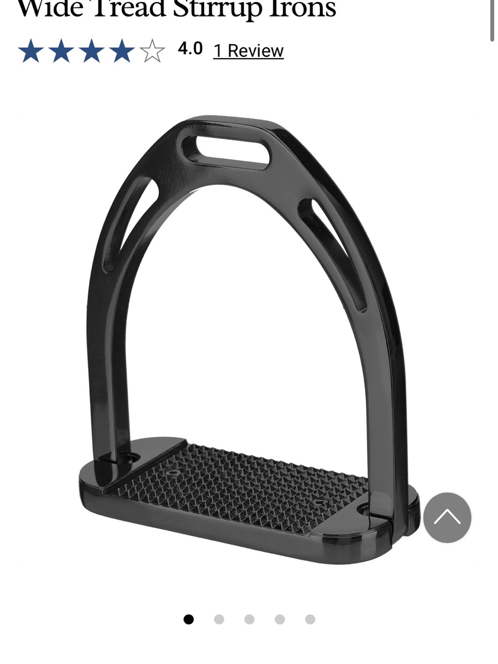 Stirrup Irons - Black